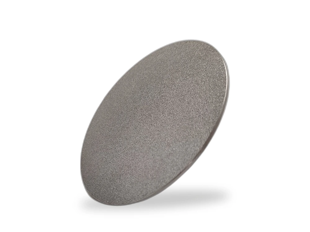 Disques en inox fritté